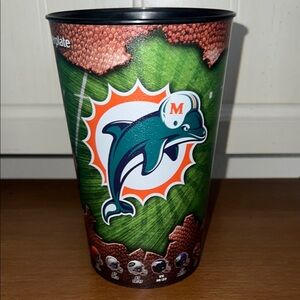 Miami Dolphins Coated Souvenir Cup